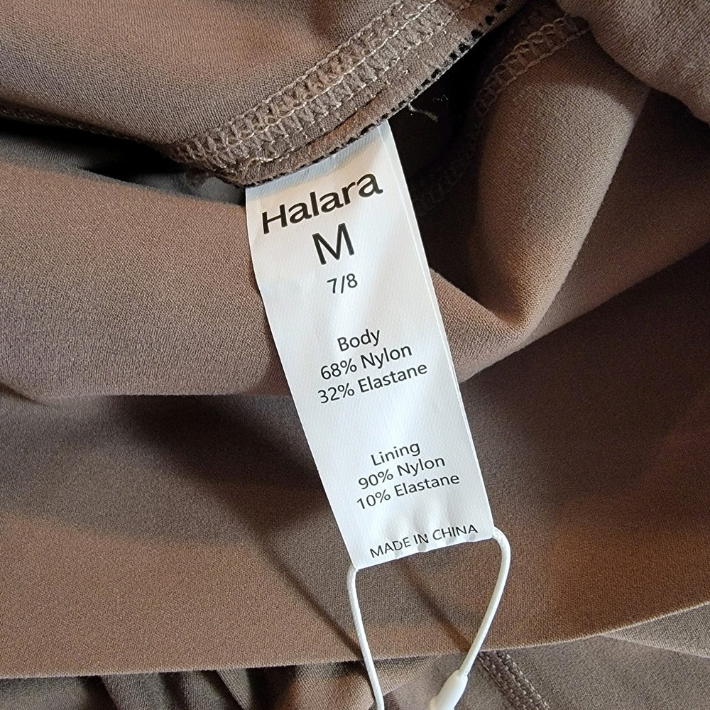 Halara UltraSculpt 7/8 High-Waist Compression Leggings Breathable Athleisure - Picture 4 of 5